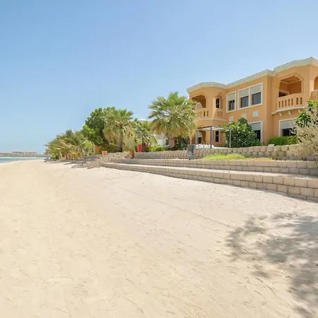 Frond F, Beachfront Villa, Palm Jumeirah - Mint Stay Дубай Экстерьер фото